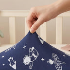 3 Pack Baby Crib Sheets for Boys Girls 52x28 Fitted Crib Sheet - Image 7