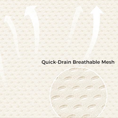 Baby Bath Support Mesh Pad, Newborn Bath Tub Seat Net, Quick-Dry Adjustable - Image 5