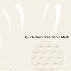 Baby Bath Support Mesh Pad, Newborn Bath Tub Seat Net, Quick-Dry Adjustable - Image 5