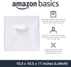 Amazon Basics Collapsible Fabric Storage Cubes Organizer - Image 2