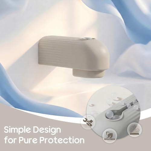 Roslim Silicone Baby Bathtub Spout Cover, Upgraded Faucet Protector - Image 5