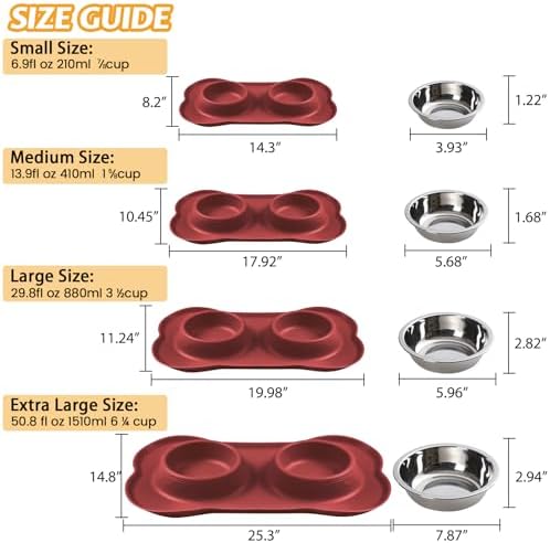 Hubulk Pet Dog Bowls 2 Stainless Steel Dog Bowl - Image 4
