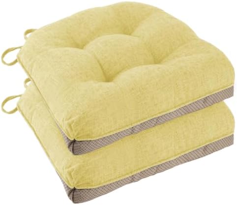 Chair Cushions for Dining Chairs Set of 2 by FlyGulls