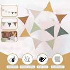 Pennant Banner Flags, Infant and toddler room decoration pennant, - Image 3
