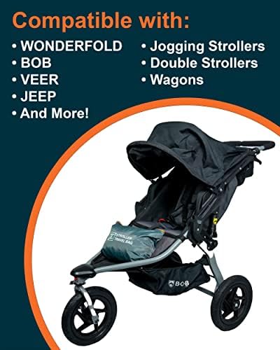Extra Large Double Stroller Wagon Gate Check Bag - Image 4