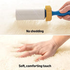 Amazon Basics Fluffy Washable Round Area Rug, Circle Shaggy Carpet - Image 4