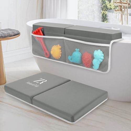 Baby Bath Kneeler and Elbow Rest Pad Set, 2 Inch, bathtub kneeling pad by Unknown