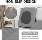 Easy-Going Waterproof Cushion Covers Set, Quilted Stretch 1-Piece Sofa Seat - Image 3