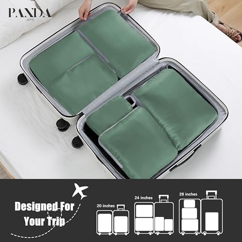 PANDA JOYS 4 Set Compression Packing Cubes Travel - Image 6