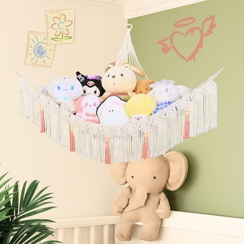 Stuffed Animal Hammock Corner, Plushie Net - Image 6