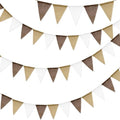 G2PLUS Pre-Strung Triangle Pennant Banner Decorative Flag Garland 36 PCS by G2PLUS
