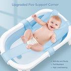 Colorlife Baby Bath Seat Support Net Infant Bathing Seat Support Mat, - Image 2