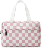 Large Makeup Bag for Women Corduroy Cosmetic bag Make up Bags Zipper Pouch - Image 3