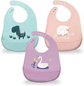 Silicone Baby Bibs with Food Catcher by Sarvoza