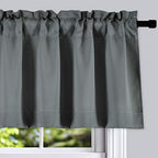 DONREN Medium Grey Valance -Basement Valances - Image 2