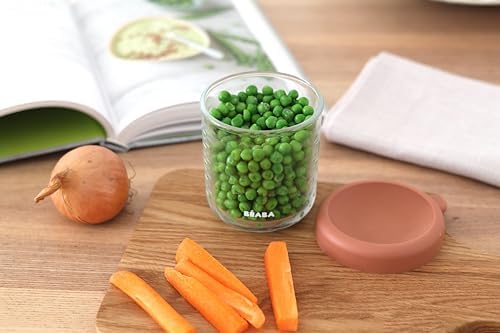 BEABA 8 oz Glass Baby Food Jars - Image 5