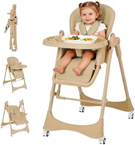 3-in-1 Baby High Chair with Soothing Rocker | Convertible Baby High Chair by GPOAS