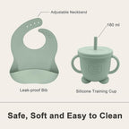 Silicone Baby Feeding Set | Baby Led Weaning Supplies Includes Suction Bowls - Image 5