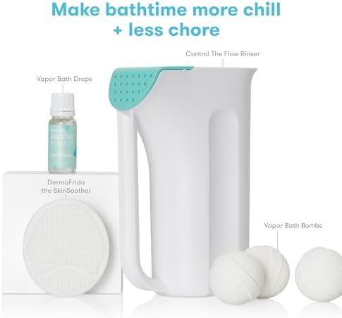 Frida Baby Bath Upgrade Kit for Infant and Toddler, Oil Vapor Drops White - Image 2