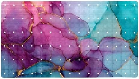 Shower Mat Non Slip 26.8 x 15.1 Inches, Non Slip Bath Mat by Anna+Cowper