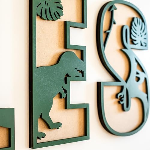 Name Sign For Nursery, Boho Nursery Sign, Family Name Signs, 3D Wall Art for - Image 3