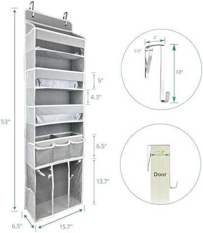 Door Hanging Storage Organizer, - Image 5