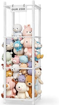 Woodure Stuffed Animal Storage & Organizer, Wooden Cute Zoo Toy Holder by CraftingNatureandComforts
