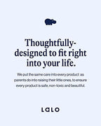 Lalo The Bib, Adjustable Non-Toxic Silicone Baby Bib - Image 7