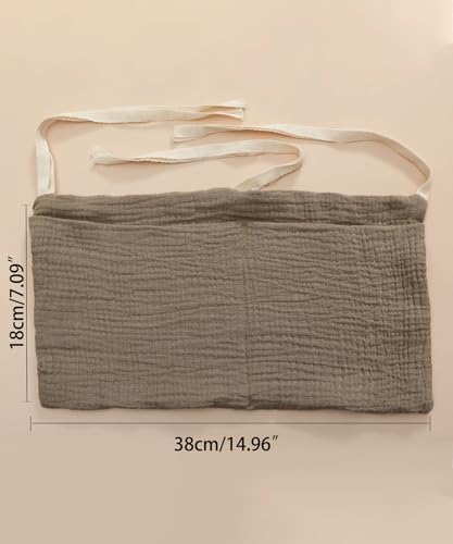 Baby Bedside Hanging Bags Storage Organizer Milk Bottle Toy Crib Baby Nappy-Bag - Image 3