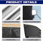 NTNEV Car Side Window Sun Shades, Shades - Image 3