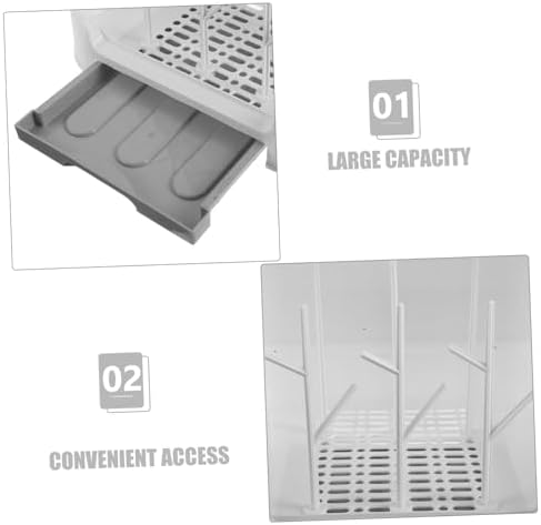 1 Set Bottle Drying Rack Bottles Milk Drying Rack Rack Dryer Storage - Image 3
