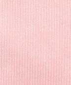 Flat Makeup Bag for Women, Zipper Cosmetic Pouch Purse, Corduroy Cute Pink - Image 3