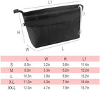 Vercord Premium Nylon Purse Organizer Tote Handbag Insert Organizers Bag in Bag - Image 2