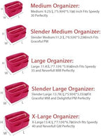 LEXSION Felt Purse Organizer Insert, Tote Bag Shaper Dividers - Image 6