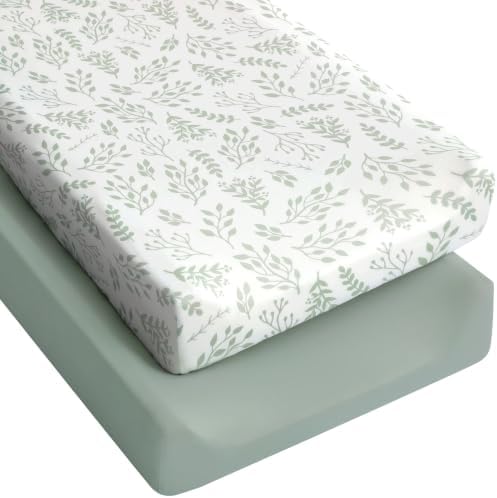 Yoofoss 2-Pack Diaper Changing Pad Cover by YOOFOSS