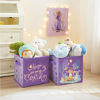 Disney Wish Set of Two Spacious Collapsible Storage Cubes by IdeaNuovaCharacterShop