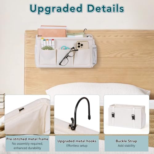 Bedside Caddy Storage Organizer - Image 4