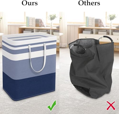 StorageRight Laundry Basket Hamper, 125L Collapsible Clothes Storage - Image 5