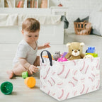 FXOLCSHE Easter baseball basket, Kids Storage Basket, Boys baseball hamper - Image 2