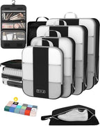 OlarHike 8 Set Compression Packing Cubes by OlarHike