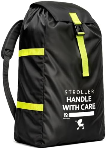 Large Stroller Bag for Airplane: 47"H x 24"W x 15"D Travel Stroller Cover by Welcome
