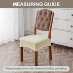 Genina Waterproof Chair Covers Set of 4, No Rear Covers - Image 5