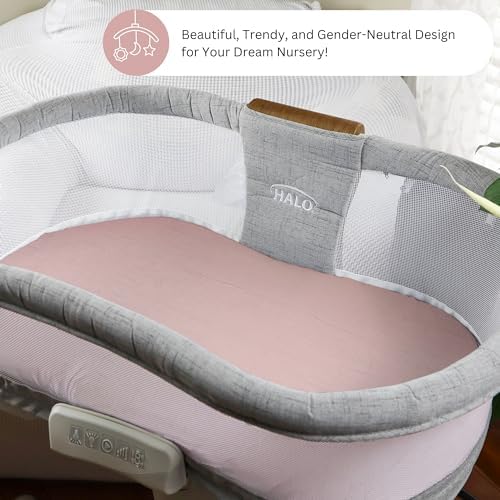 TansyPanda Muslin Halo Bassinet Sheets - Image 3