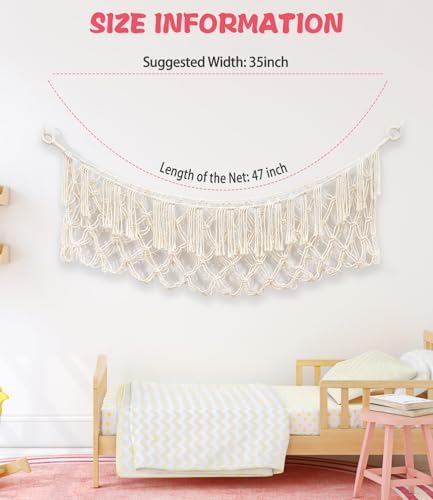 Stuffed Animal Net Hammock, Save Space Eliminate Clutter - Image 4