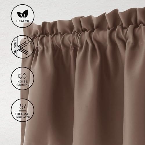 Hiasan Cappuccino Valance Curtains - Image 2