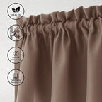 Hiasan Cappuccino Valance Curtains - Image 2