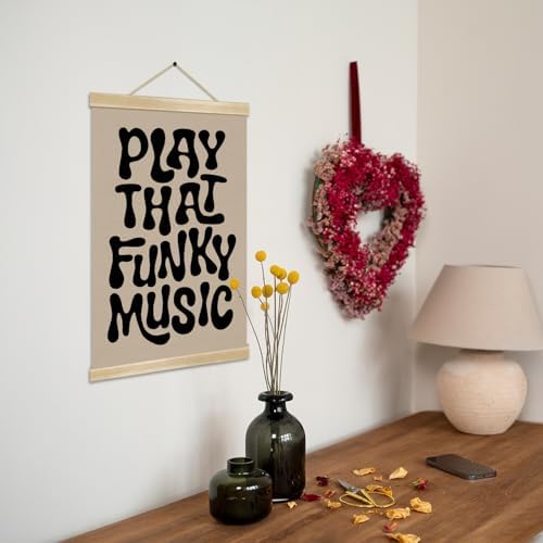 You found a duck Play That Funky Music Wall Art Decor, Retro 70s Groovy - Image 7