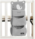 SUNVENO Hanging Diaper Caddy for Crib, Baby Diaper Stacker and Nursery Organizer by SUNVENO
