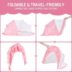 Folding Crib Net Mosquito Net for Baby – Kids Mosquito Netting Mesh Crib Canopy - Image 6