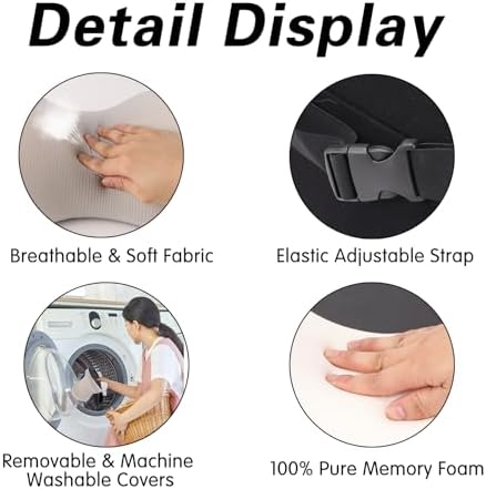 Cozy Car Headrest Pillow, Car Neck Pillow - Image 3